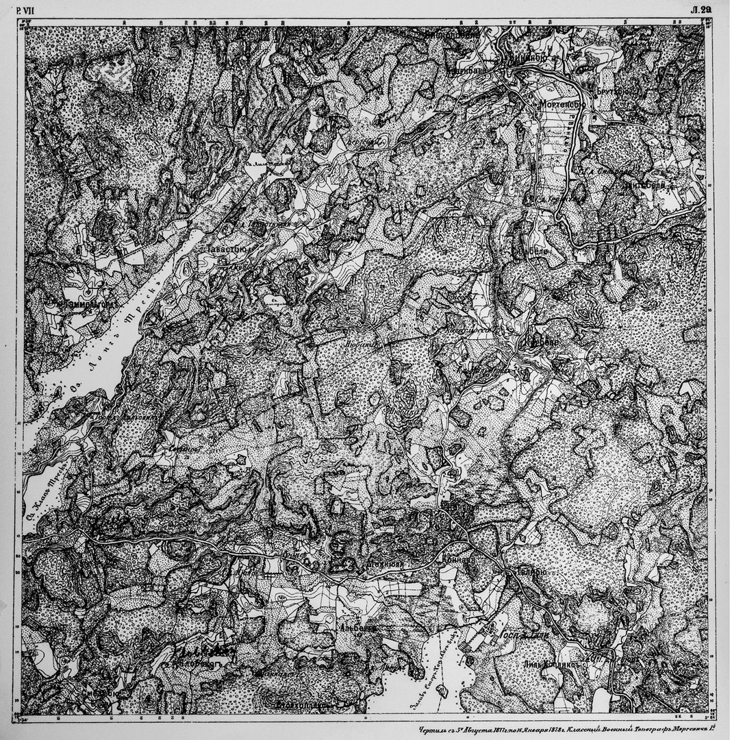 Tällä kartalla suunnistettiin Suomen ensimmäinen siviilisuunnistuskilpailu